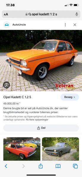 Gear kasse 4 trins Opel kadet 1,2 S